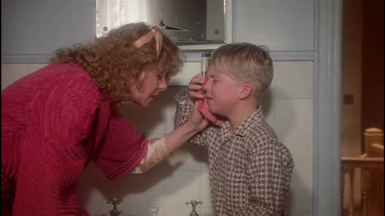 A Christmas Story - Ralphie shoots himself - Bumpusses dogs eat the family turkey.