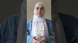 Sadece Şu Söz Mevlânâ Celâleddîn Rûmî Ye Aittir, Dün Dünde Kaldı Cancağızım.