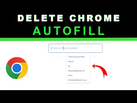 Xóa bỏ tự động điền biểu mẫu Autofill trên trình duyệt Google Chrome