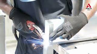 Elevator Door Manufacturing Process | Punching, Bending, Welding, Glass Fixing