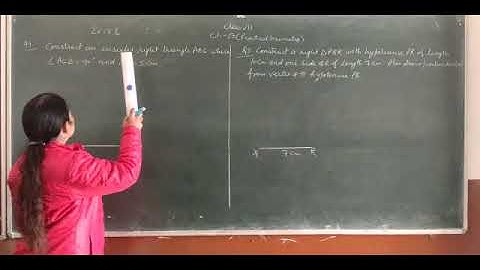 class 7th maths ch.13(Practical geometry)ex.13E question 4 and 5