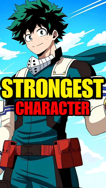 Top 5 Strongest Characters In My Hero Academia #top5 #strongest  #myheroacademia #allmight #deku