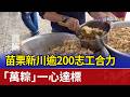 苗栗新川逾200志工合力 「萬粽」一心達標