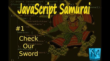 [Arabic] JavaScript Samurai #1- Check Our Sword - جافاسكربت ساموراي - مقدمة عن الكمبيوتر