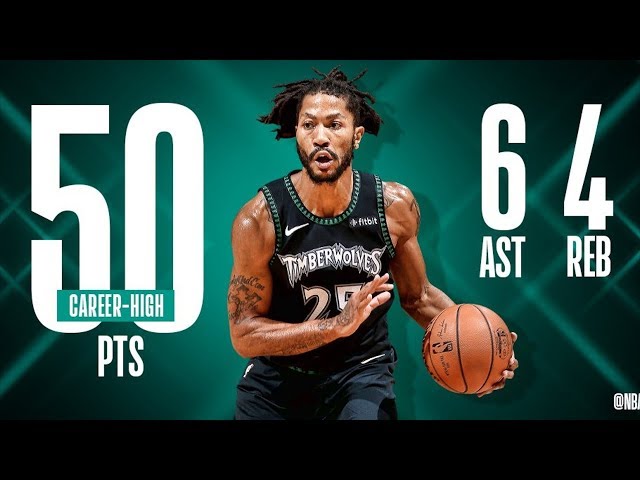 Vintage Derrick Rose savors career-high 50 points in win