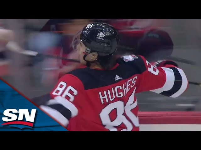 Mini' Jack Hughes Steals the Show at NHL All-Star Skills #Shorts