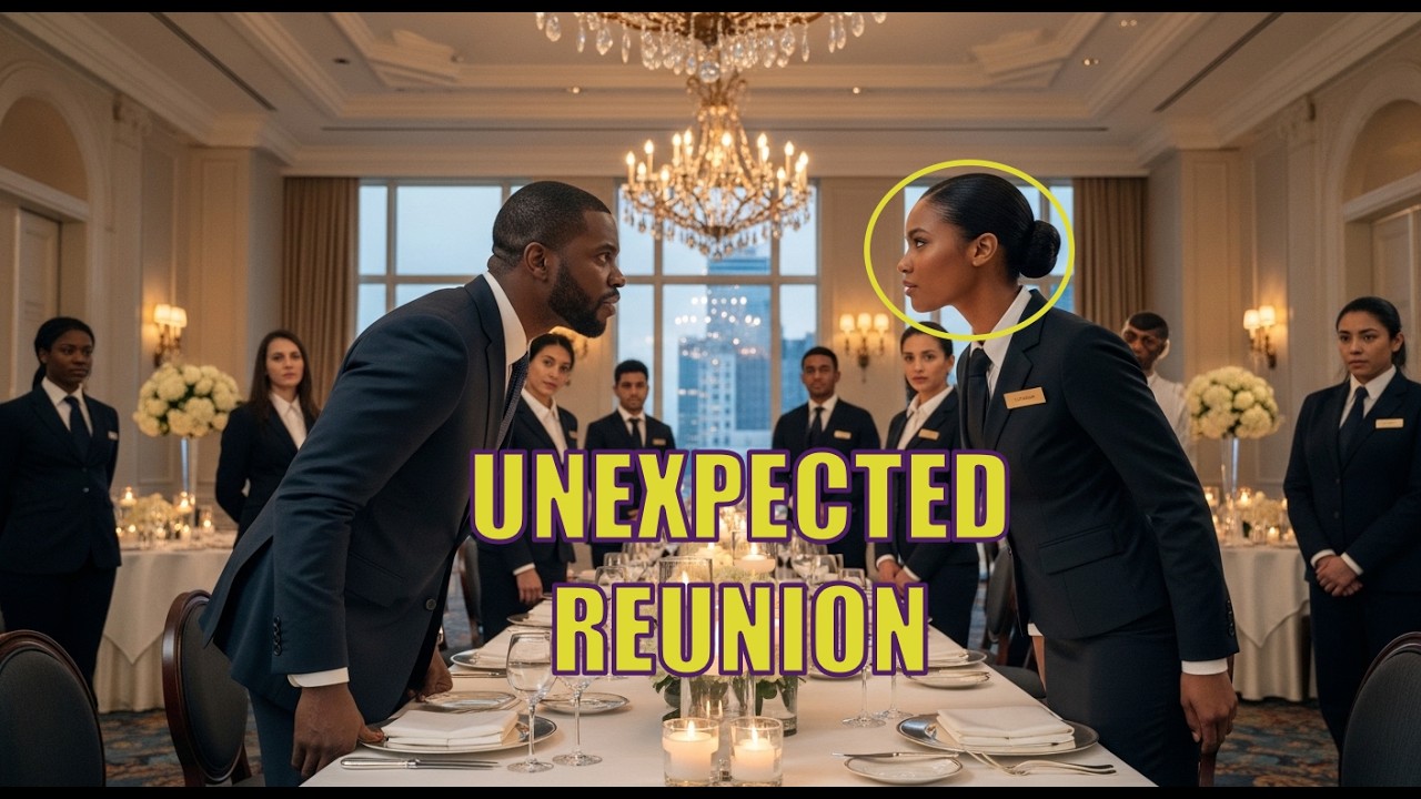 BILLIONAIRE WALKS INTO A RESTAURANT AND RECOGNIZES HIS OLD SCHOOL FRIEND AS A WAITRESS