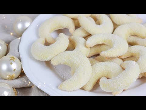 Vanillekipferl - zart und lecker | Plätzchen | Weihnachtsplätzchen selbst machen | leichtes Rezept. 