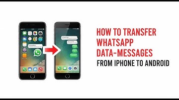 How to Transfer WhatsApp Data Messages from iPhone to Android | 100% Free Guide