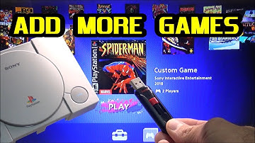 Add your own Game to the PlayStation Classic using a USB Flash Drive: Spiderman