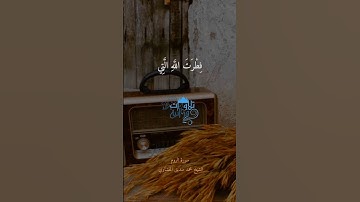 {فَأَقِمْ وَجْهَكَ لِلدِّينِ حَنِيفًا ۚ ..} إبداااع لا يوصف للشيخ محمد صديق المنشاوي سورة الروم