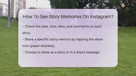 How To See Story Memories On Instagram? - Everyday-Networking