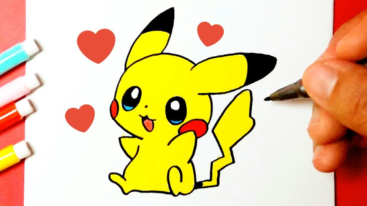 Galería Dibujos De Pikachu Kawaii Tatuajes Con Ash