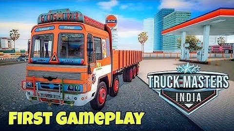 🛳️ Boat Delivery From Patiala to Delhi | Real Indian Truck Driving | Truck Master India Simulator...