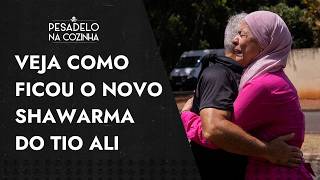 "Shawarma do Tio Ali": veja o antes e depois do restaurante árabe do Pesadelo na Cozinha