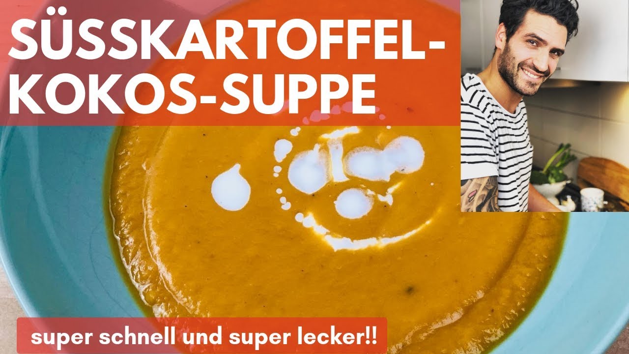 Süßkartoffel-Kokos-Suppe | das beste Rezept | pregfit