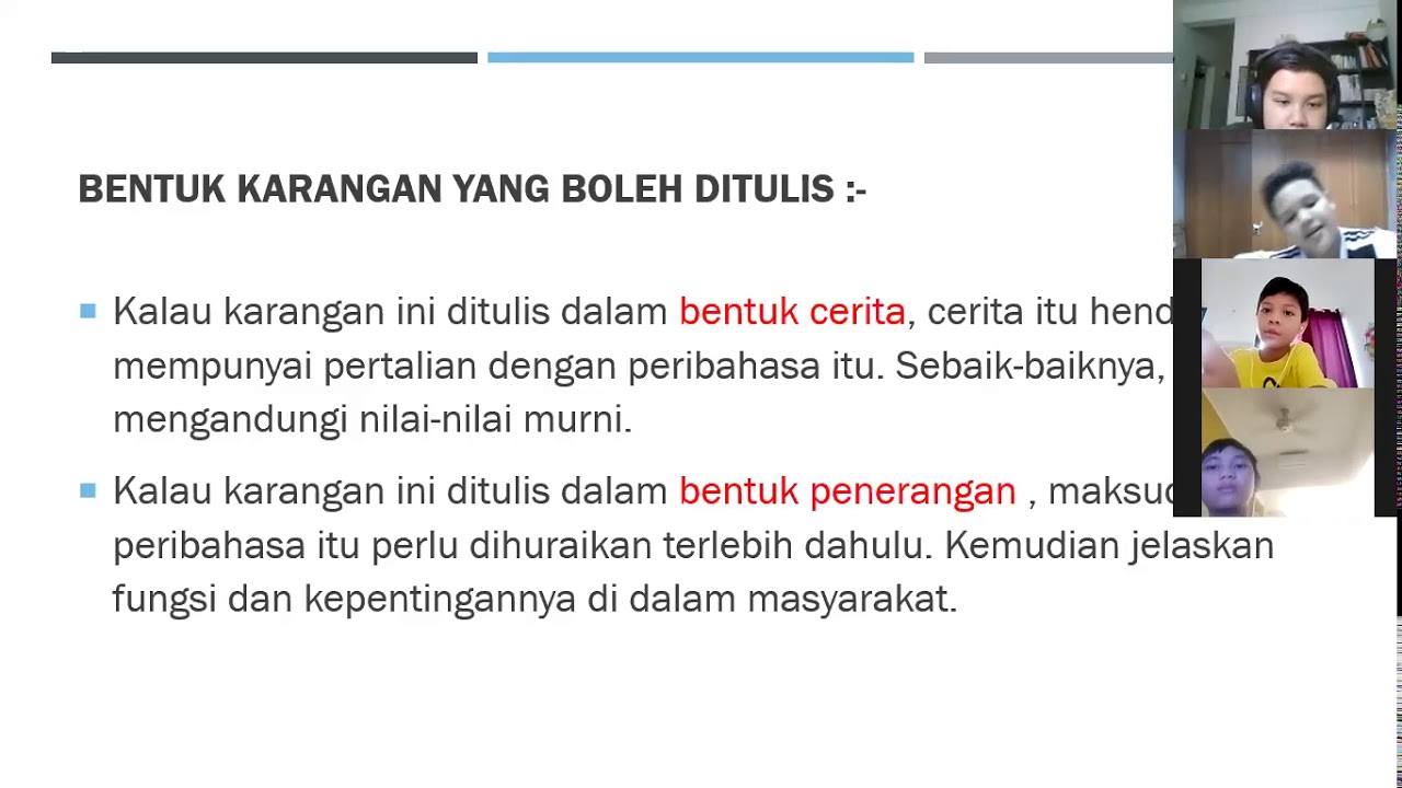 Kacang lupakan kulit bagai PERTANDINGAN PERIBAHASA