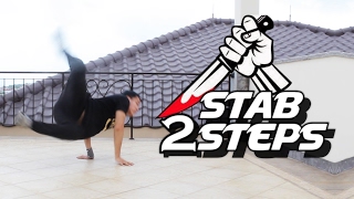 BREAKDANCE TUTORIAL I STAB 2 STEPS I ULTIMATE FOOTWORK