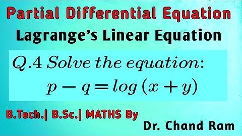 Question: 4 on Lagrange