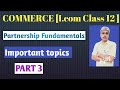 PARTNERSHIP FUNDAMENTAL [PART3]I.COM CLASS 12