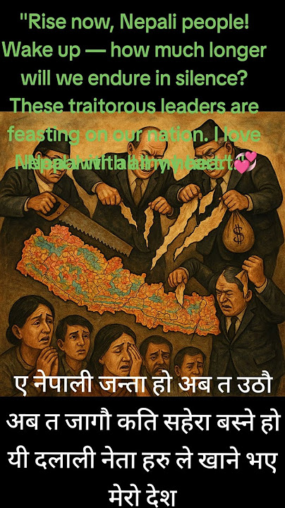 'Rise now, Nepali people! Wake up — how much longer will we endure in silence?