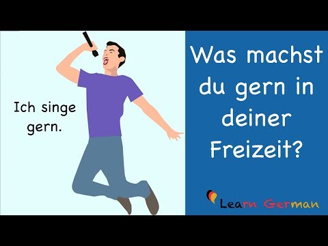 Learn German | German Speaking | Was machst du gern in deiner Freizeit? | Sprechen - A1 | A2