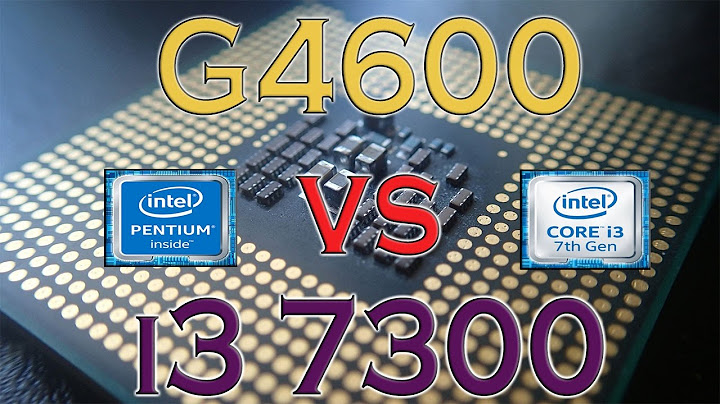 So sánh i3 7100 vs g4600