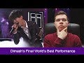 REACTS to Dimash's Final World's Best Performance - The World's Best Championships( ENG SUB)