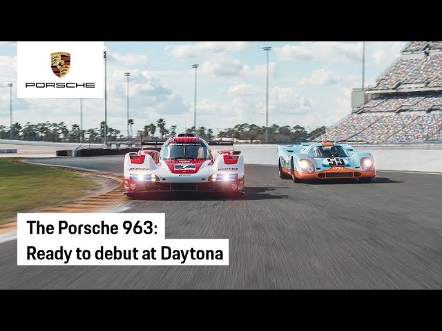The Porsche 963 gears up for the 2023 24 Hours of Daytona