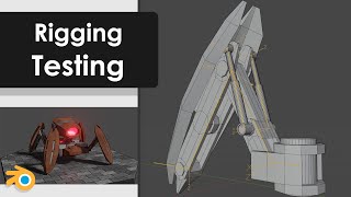 Rigging Testing - Blender Eevee