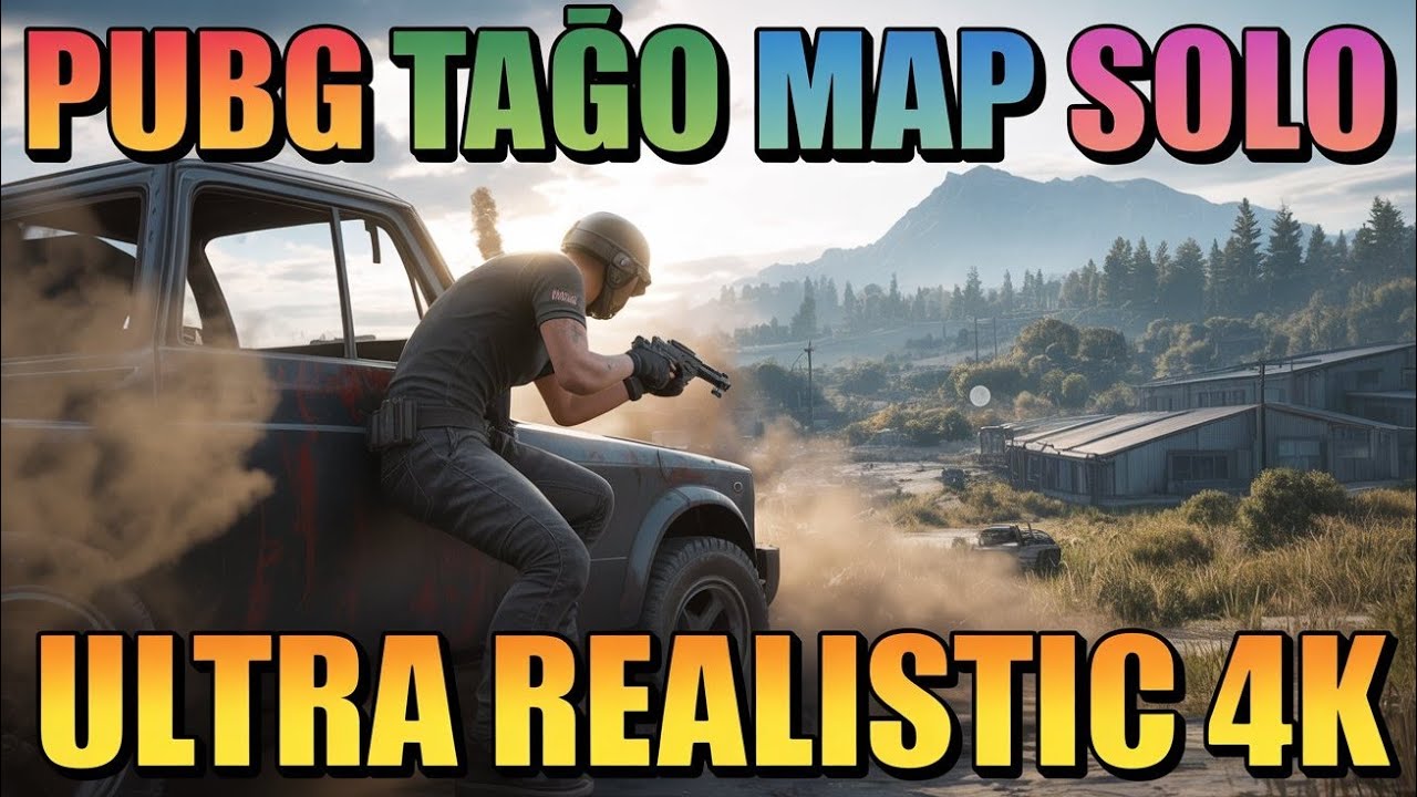 PUBG PC Taego Map Solo Gameplay | Ultra Realistic Graphics | Intel Arc A580 4K