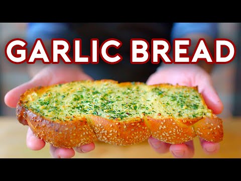 Binging with Babish Garlic Bread from Scott Pilgrim vs The World