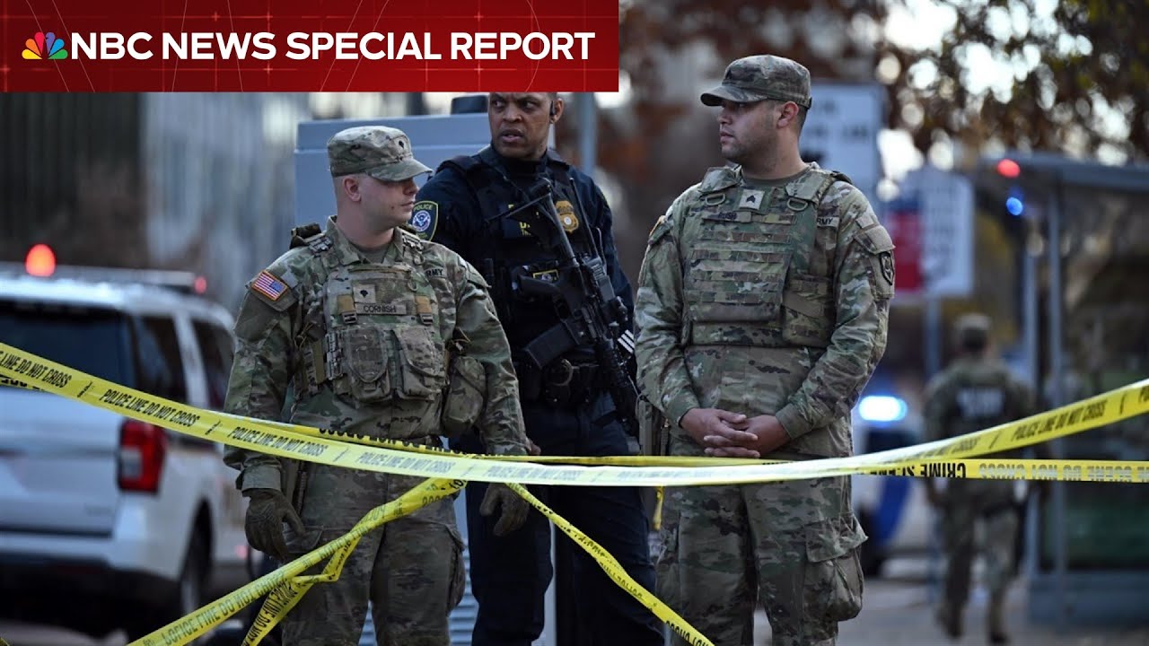 Special Report: Two National Guard members wounded in shooting near White House