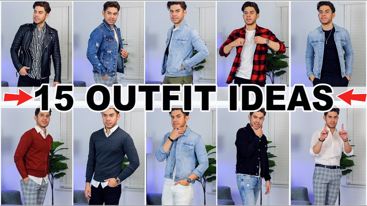 OUTFITS Fáciles Para Verte MÁS ATRACTIVO | Para Hombres - YouTube