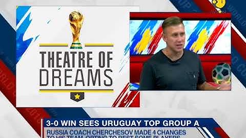 Teatro de los Sueños: Uruguay irrumpe en la fiesta de Rusia