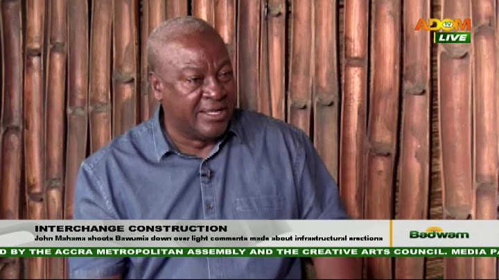John Mahama shoots Bawumia down over light comments - Badwam News on Adom TV (19-10-20)