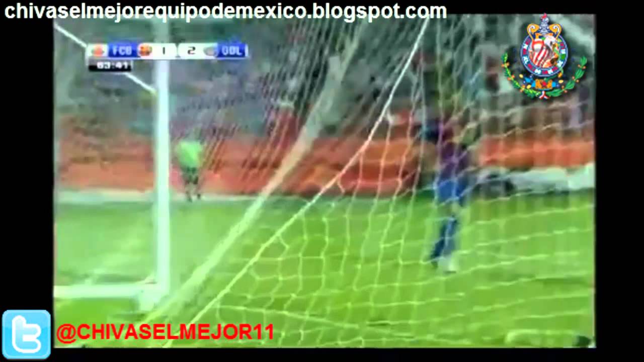 Chivas 4-1 Barcelona, Partido Amistoso 03/08/2011 - YouTube