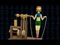 Girl Skipping Rope Wooden Toy 3D Model Girl Skipping Rope Wooden Toy 3D Model