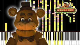 Five Nights At Freddy's Movie Theme - Piano Remix Version