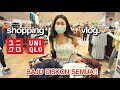 VLOG BELANJA LAGI!! BORONG BAJU DI UNIQLO + DISKON AKHIR TAHUN KALAP😭👌🏻