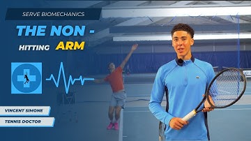 STOP Dropping The Non Hitting Arm If You Want A Good Serve