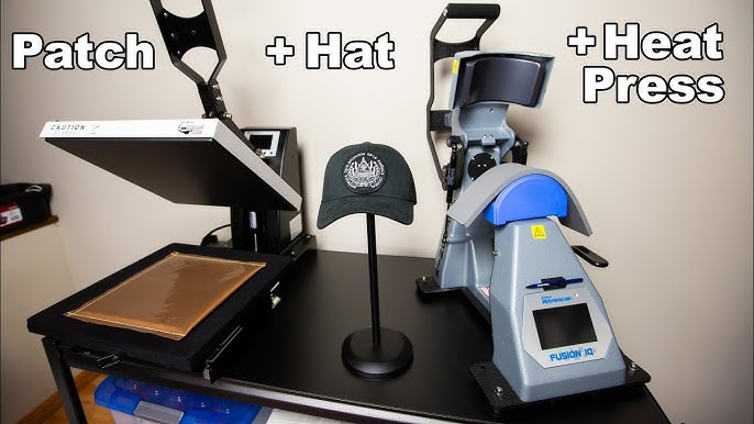 How To Apply Patches to Hats Using a Heat Press 