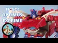 This Japanese Optimus Transforms Into WHAT Takara Transformers GO OPTIMUS EXPRIME 