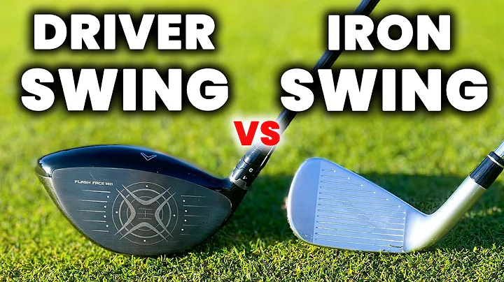 Driver Swing vs Iron Swing - HUGE difference