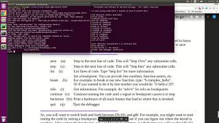 Os161 using GDB