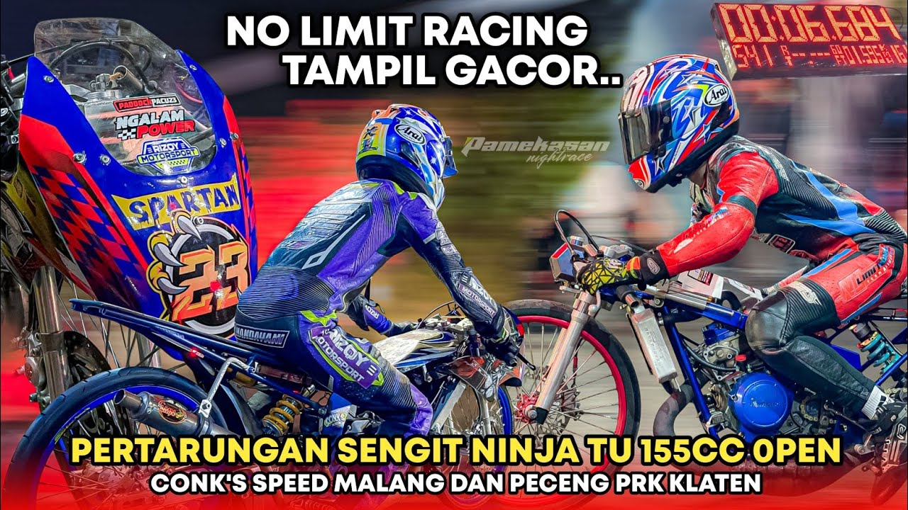 KELAS PALING KETAT RASA FFA‼️PERANG 6 DETIK- NINJA TU 155CC 120 Kg OPEN 