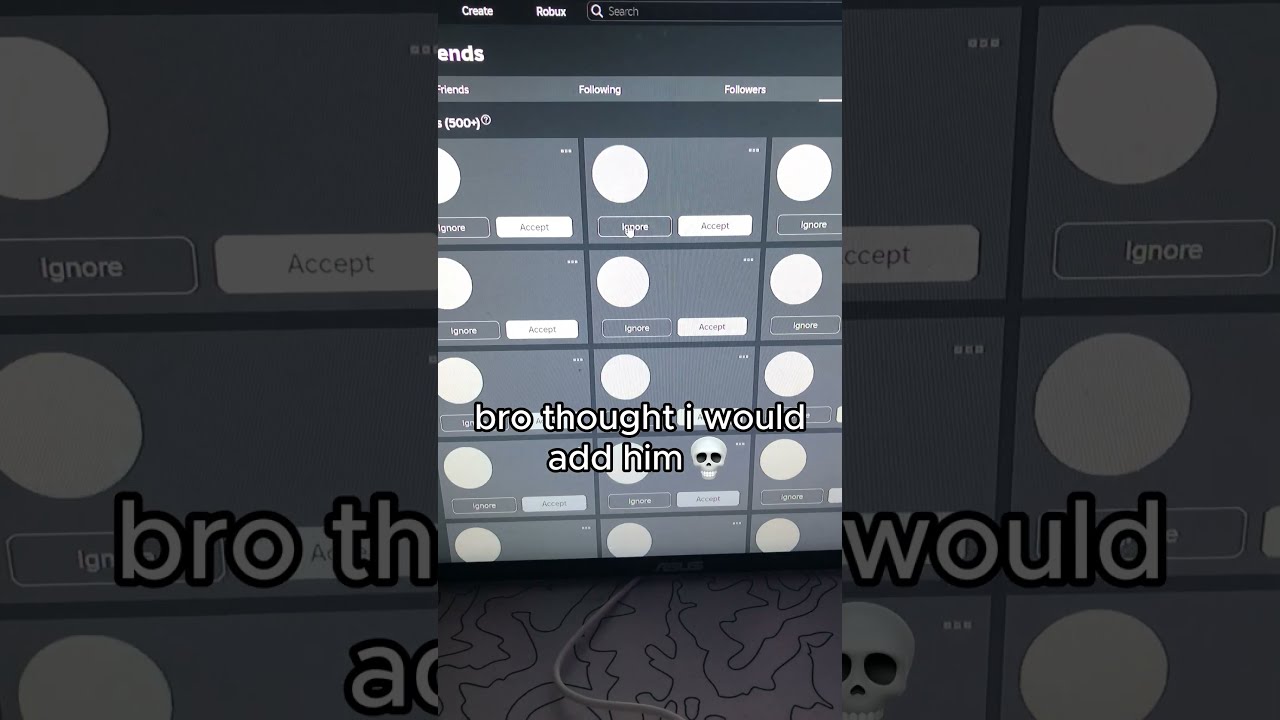 BRO THOUGHT I WOULD ADD HIM 