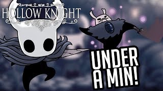 KILLING GREY PRINCE ZOTE IN UNDER A MINUTE! EASIEST FASTEST DAMAGE BUILD! HOLLOW KNIGHT