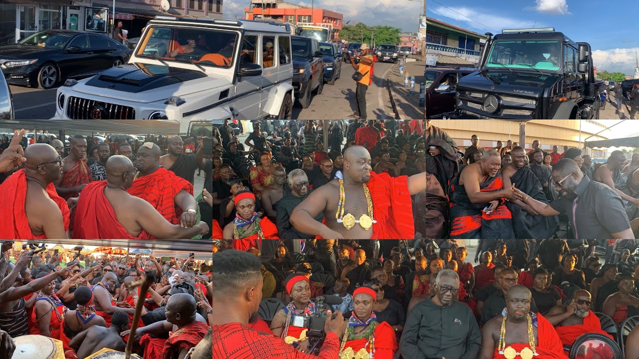 Despite pull up with his luxury cars at ￼engineer atta Poku Moms funeral 