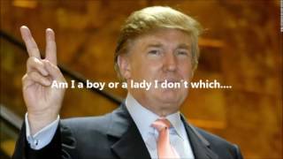 Donald Trump goes down - (Parody) Bobby Brown- Zappa